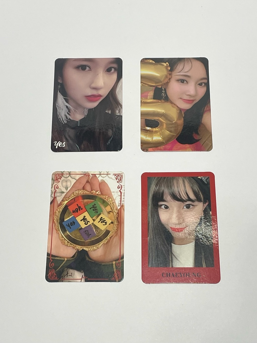 Twice Yes or Yes K-Pop Photocard Set - Female Idol Selfie Cards
